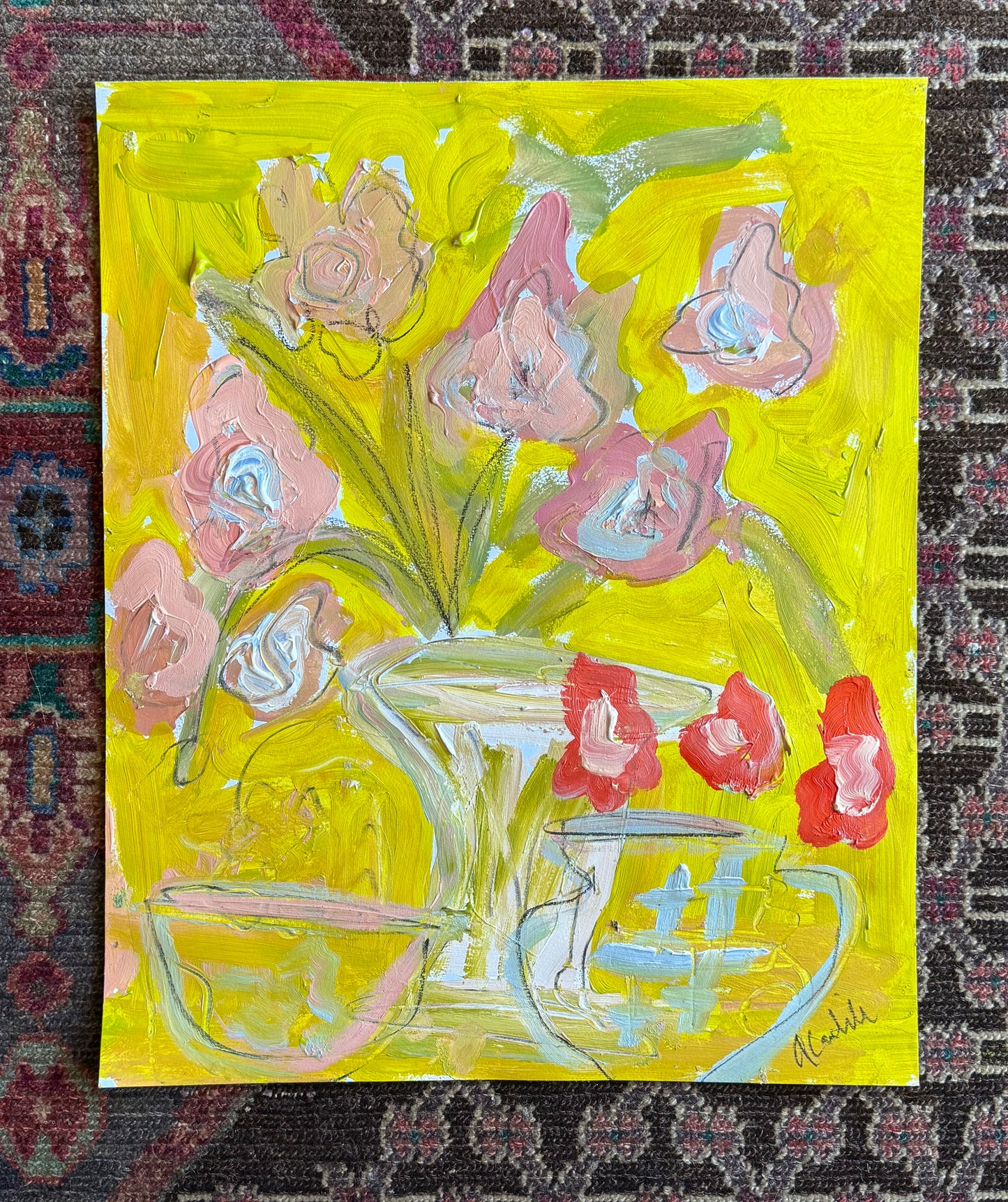 14x17 Alice Caudill Floral 19
