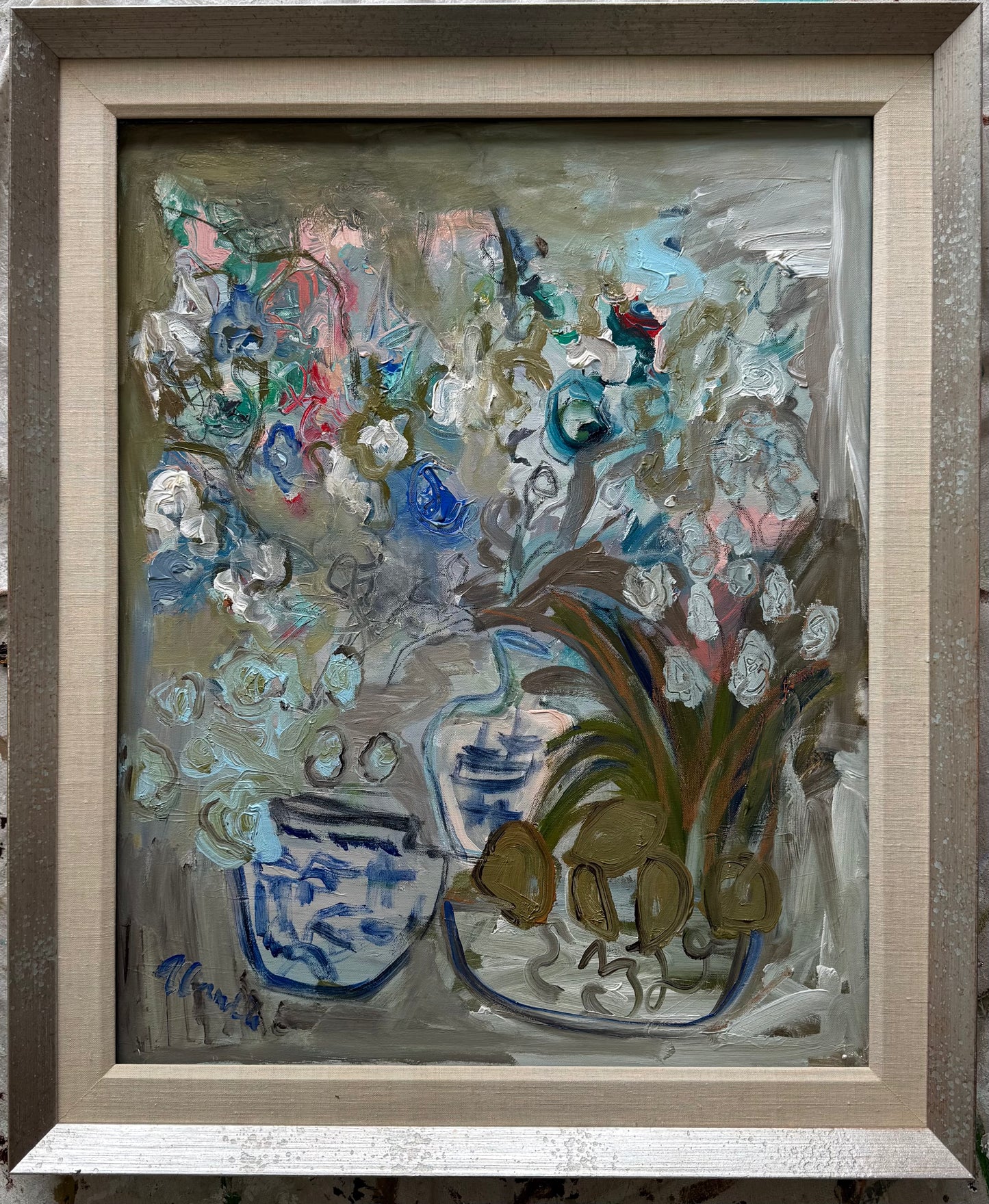 29x35 “A Handful of Wild Flowers”