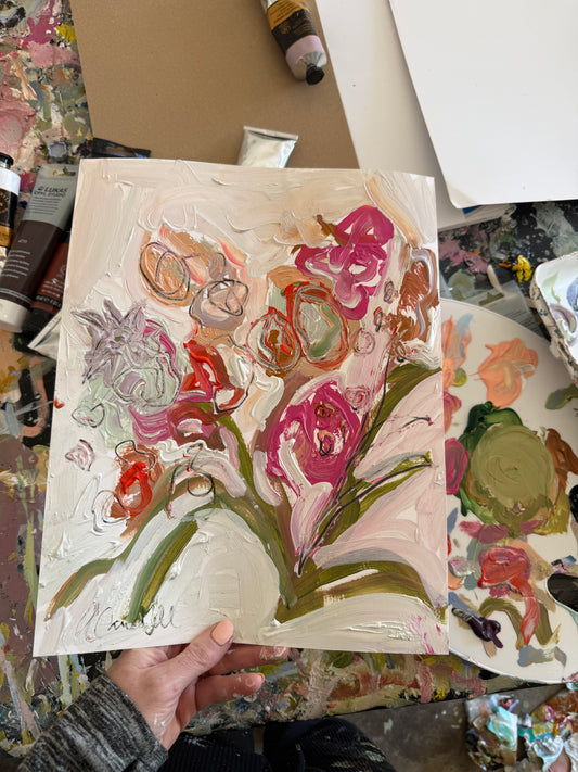 11x14 Alice Caudill Floral 30