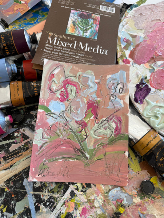 6x8 Alice Caudill Mini Painting 3