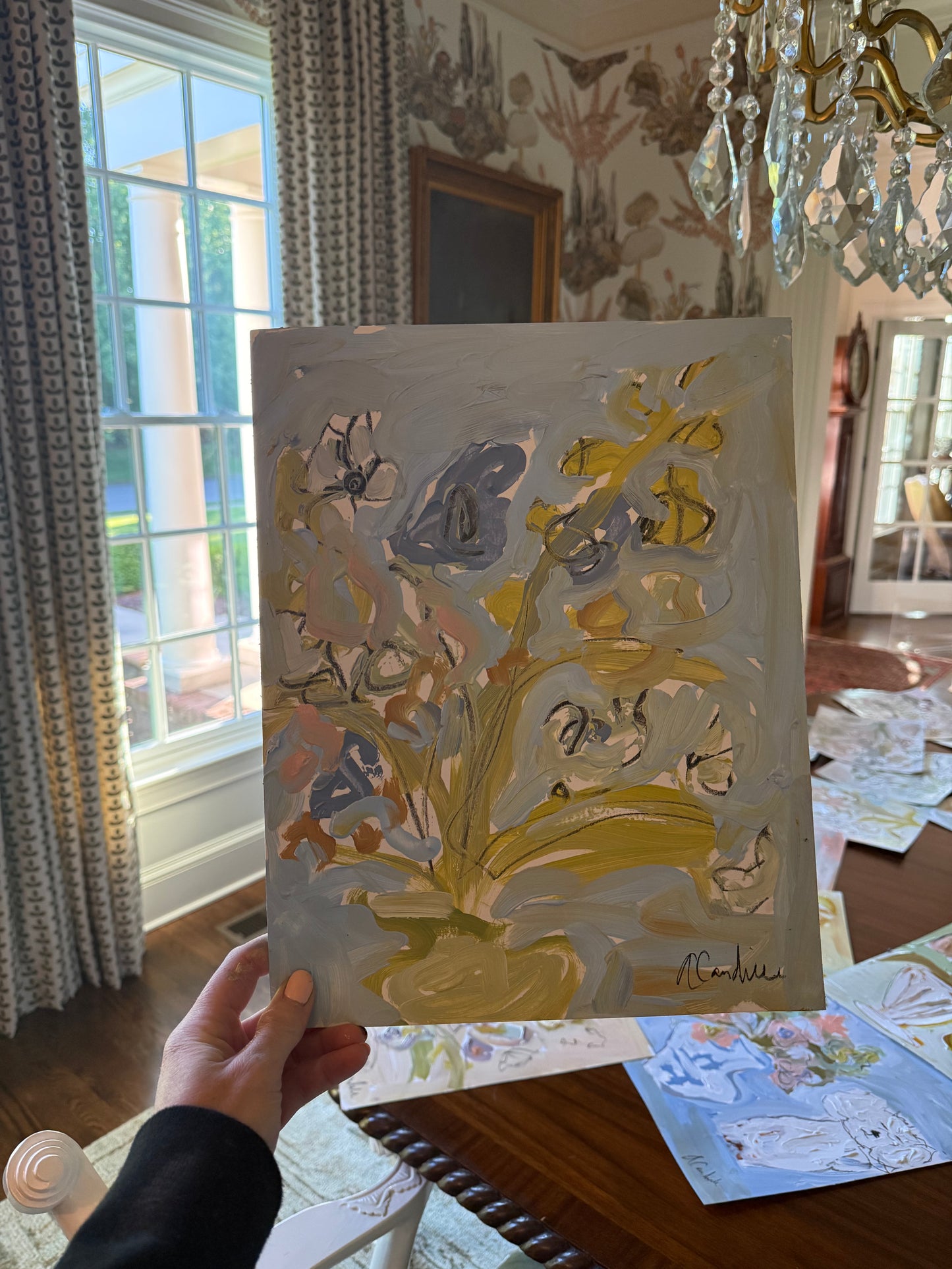 11x14 Alice Caudill Floral 23