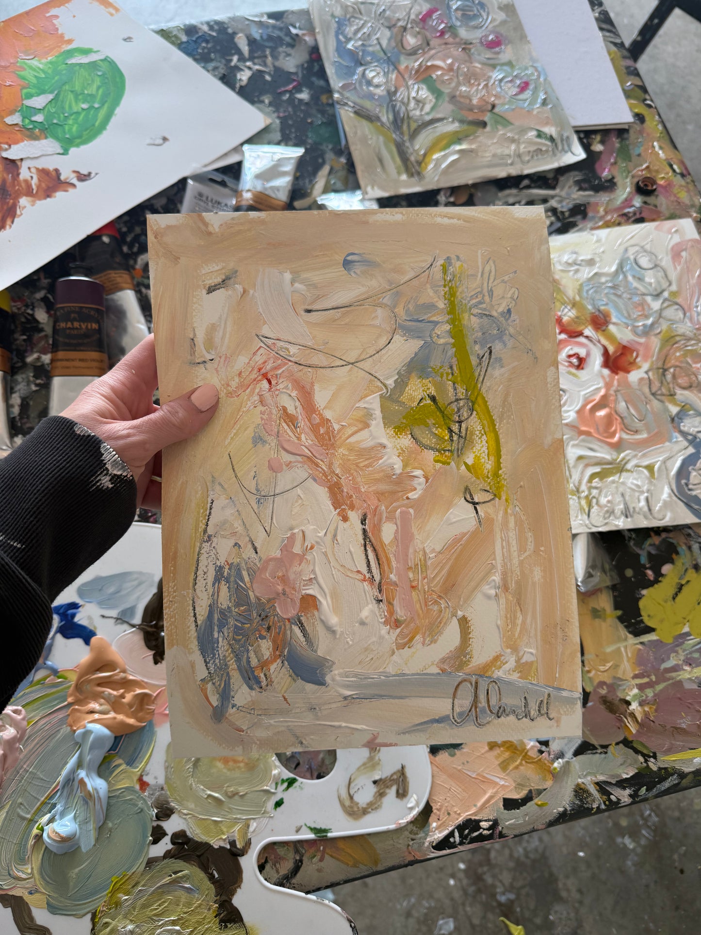 9x12 Alice Caudill Abstract