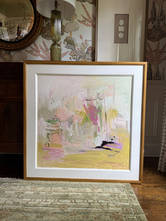 46 x 46 A Little Punch of Pink